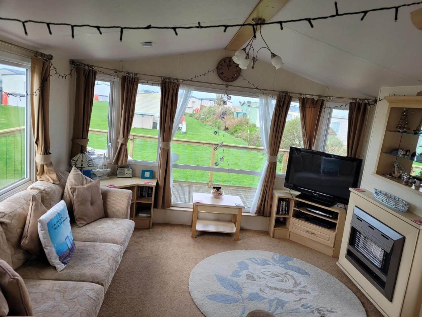 Cosy Caravan Sunbeach Llwyngwril المظهر الخارجي الصورة